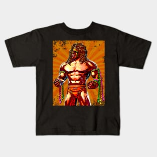 Ultimate Warrior // Retro Comics Style Kids T-Shirt